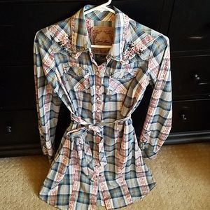 Guess western dress